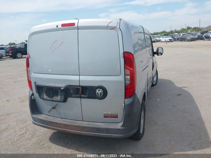 2015 RAM PROMASTER CITY CARGO VAN TRADESMAN - ZFBERFAT6F6A05691