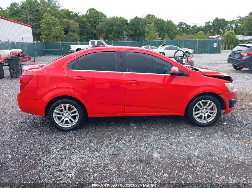 2015 CHEVROLET SONIC LT - 1G1JC5SH8F4142960