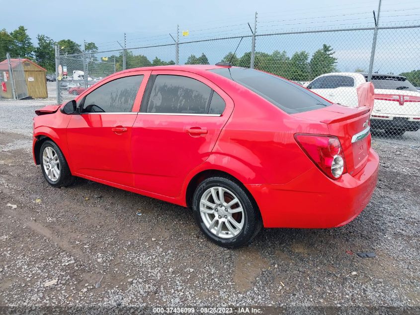 2015 CHEVROLET SONIC LT - 1G1JC5SH8F4142960