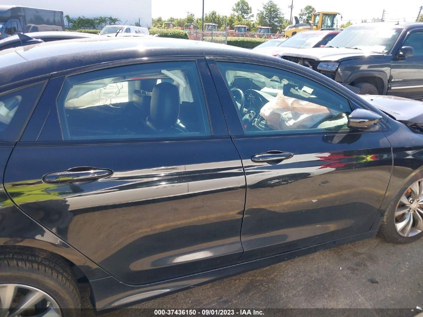 2015 CHRYSLER 200 S - 1C3CCCBBXFN720992
