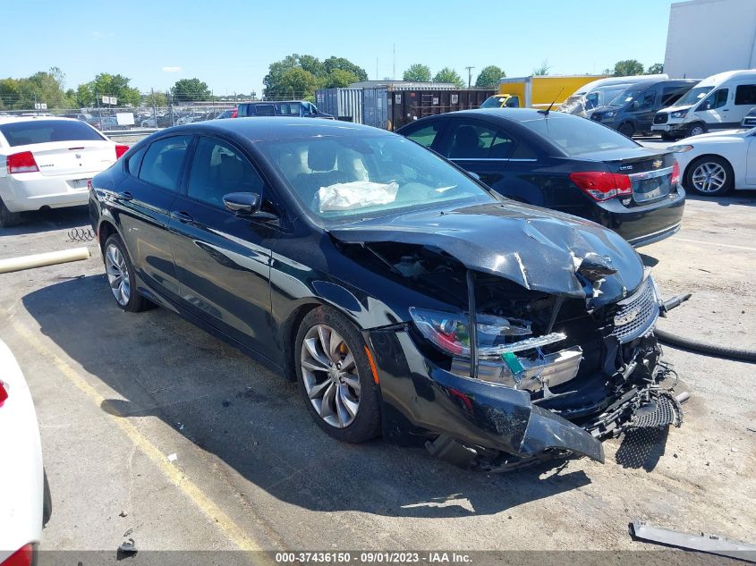 2015 CHRYSLER 200 S - 1C3CCCBBXFN720992