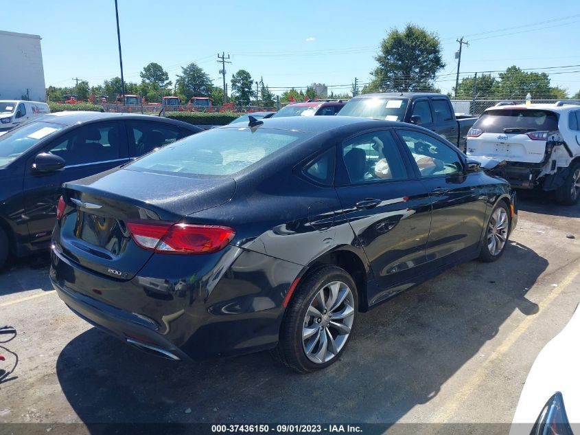 2015 CHRYSLER 200 S - 1C3CCCBBXFN720992