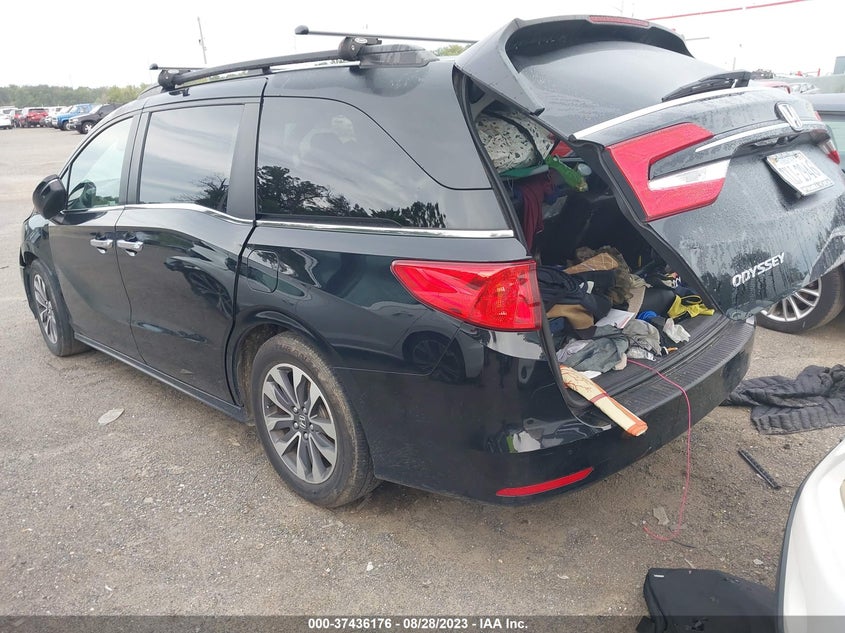 VIN 5FNRL6H73NB010971 2022 HONDA ODYSSEY EXL