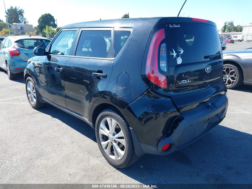 2015 KIA SOUL + - KNDJP3A52F7798108