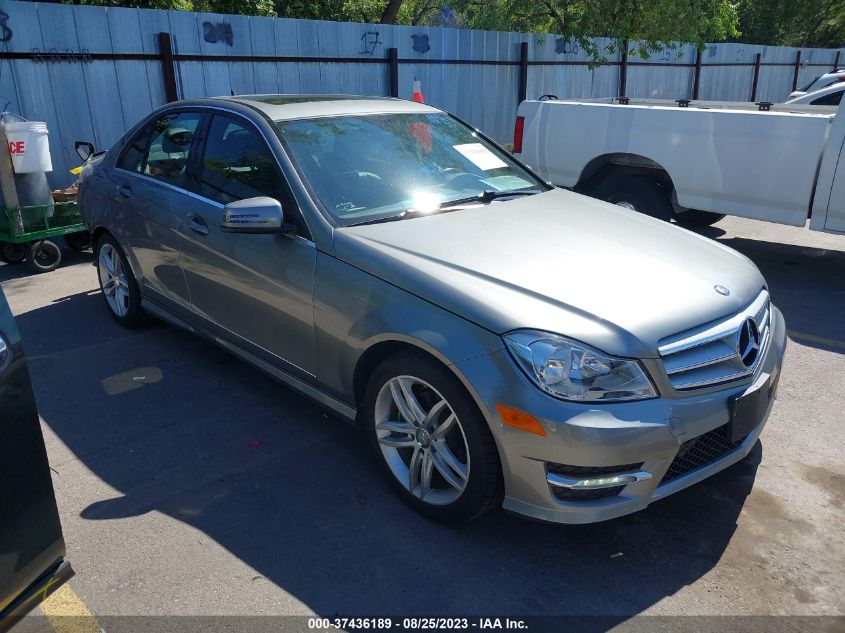 WDDGF4HB1DA850199 2013 MERCEDES-BENZ C-CLASS - Image 1