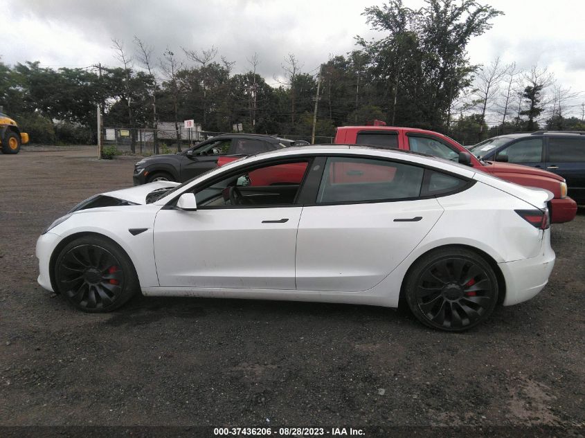 2021 TESLA MODEL 3 PERFORMANCE - 5YJ3E1EC9MF094829