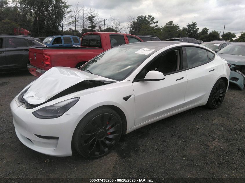 2021 TESLA MODEL 3 PERFORMANCE - 5YJ3E1EC9MF094829
