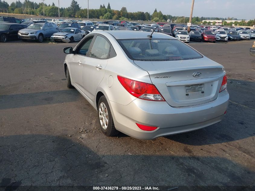 2013 HYUNDAI ACCENT GLS - KMHCT4AE7DU532538