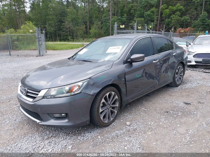 2015 HONDA ACCORD SEDAN SPORT - 1HGCR2F54FA201230