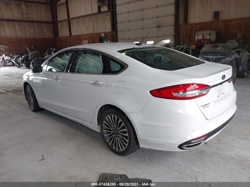 2017 FORD FUSION SE - 3FA6P0H92HR174064