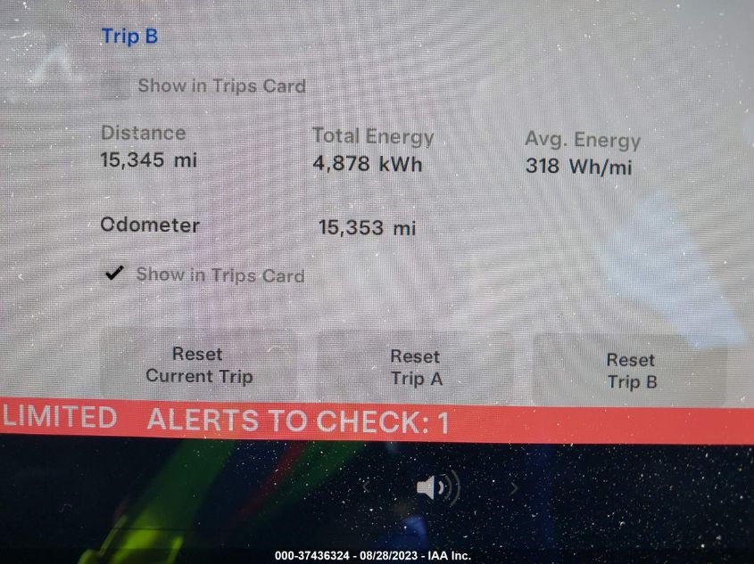 2018 TESLA MODEL 3 RANGE BATTERY - 5YJ3E1EA3JF102000