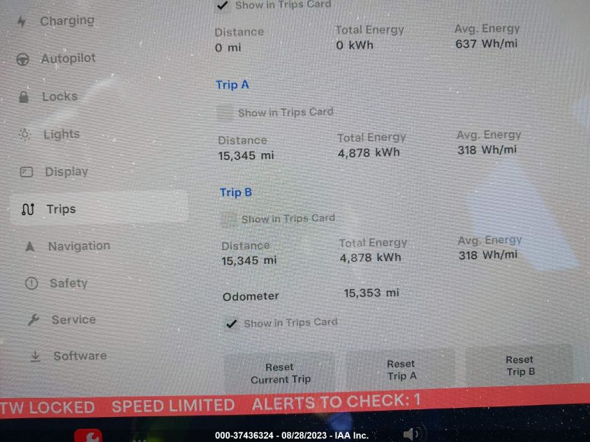 2018 TESLA MODEL 3 RANGE BATTERY - 5YJ3E1EA3JF102000