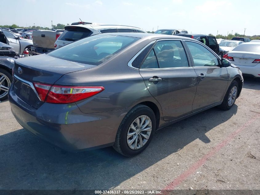 2016 TOYOTA CAMRY LE/XLE/SE/XSE - 4T4BF1FK4GR546889
