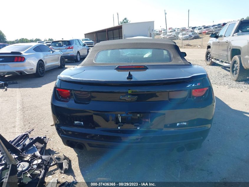 2013 CHEVROLET CAMARO ZL1 - 2G1FZ3DP1D9803168