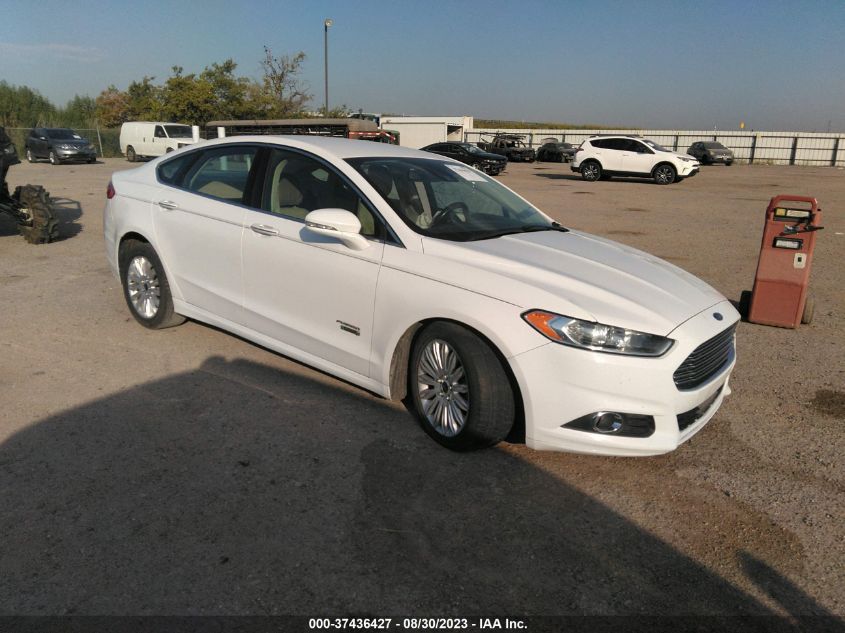 2016 FORD FUSION ENERGI SE LUXURY - 3FA6P0PU6GR340686