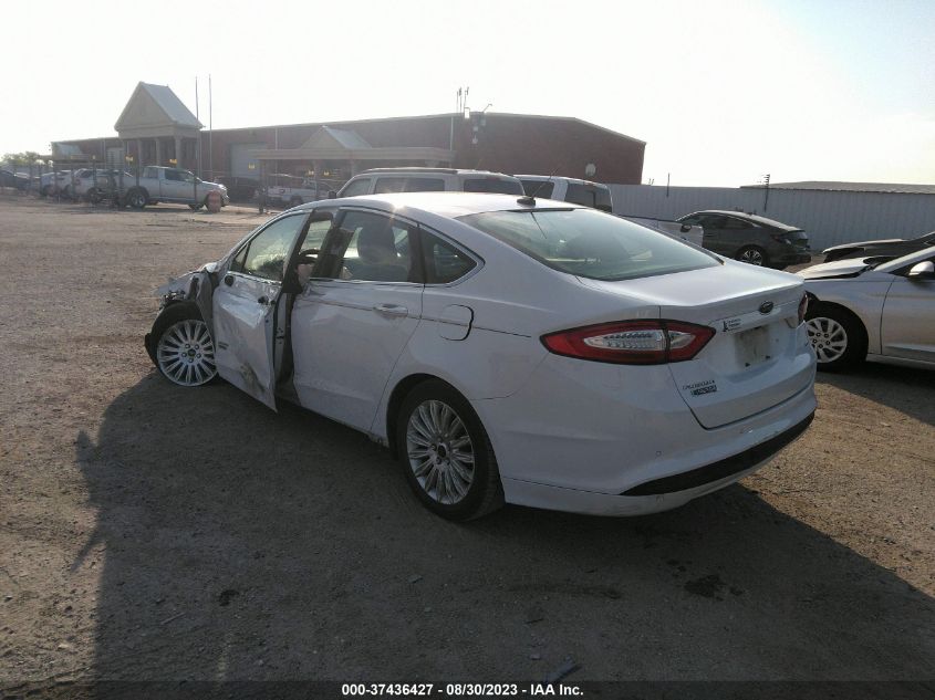 2016 FORD FUSION ENERGI SE LUXURY - 3FA6P0PU6GR340686
