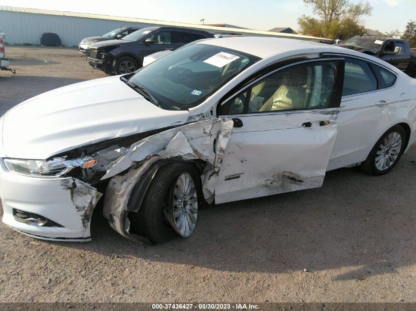 2016 FORD FUSION ENERGI SE LUXURY - 3FA6P0PU6GR340686