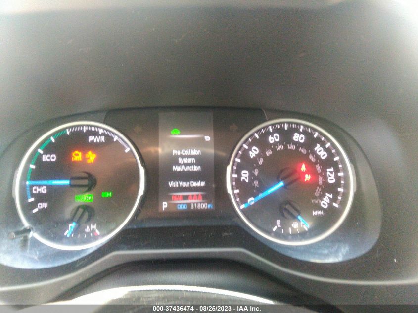 VIN 4T3RWRFV9MU015952 2021 TOYOTA RAV4 XLE