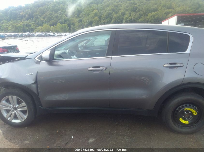 2018 KIA SPORTAGE LX - KNDPMCACXJ7403456