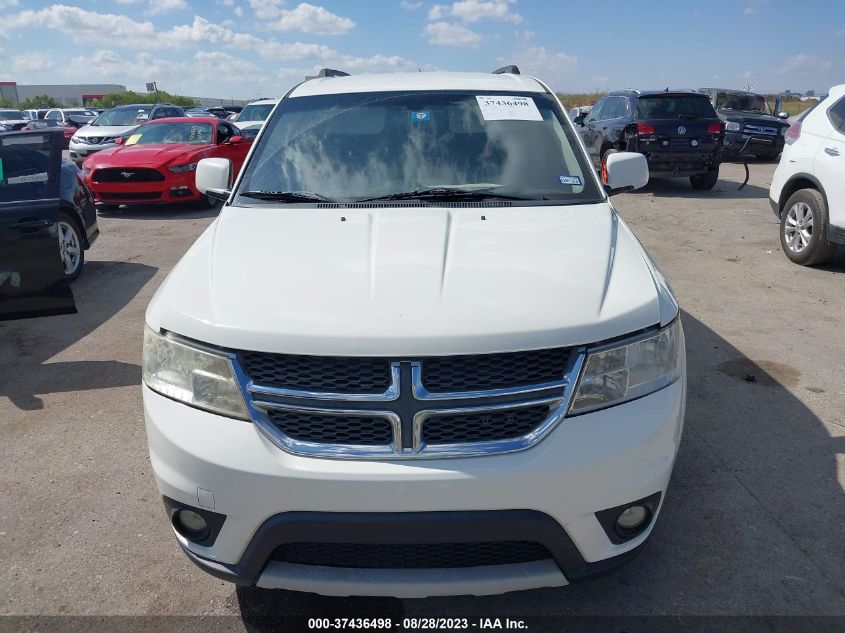2013 DODGE JOURNEY SXT - 3C4PDCBG5DT576111