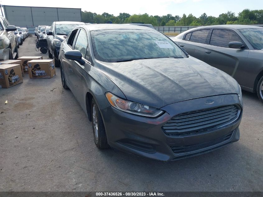 2016 FORD FUSION S - 3FA6P0G75GR302957