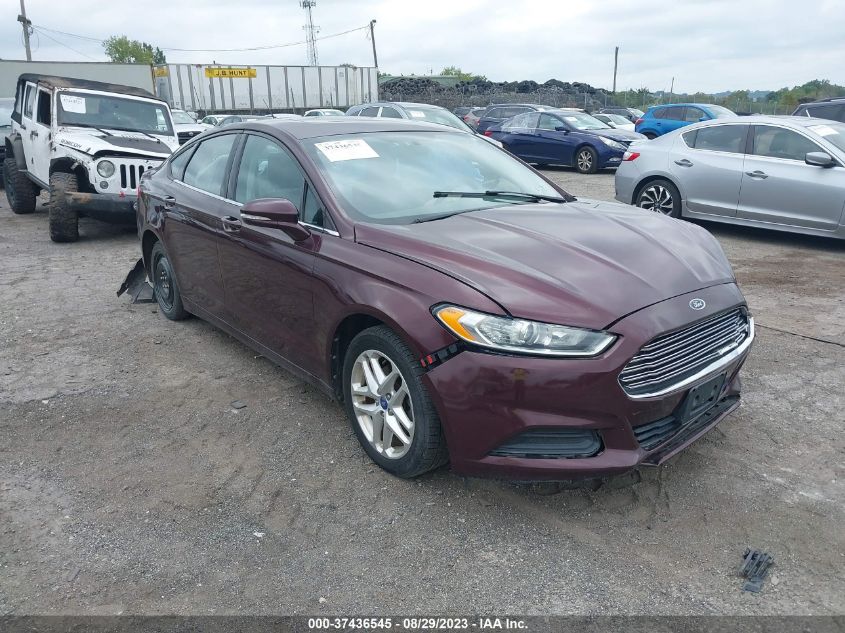 2013 FORD FUSION SE - 3FA6P0H77DR137312