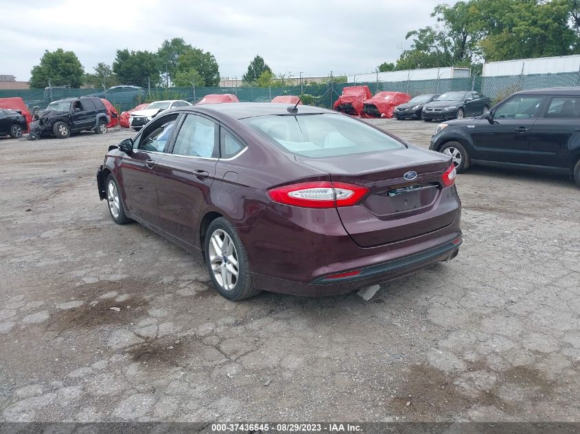 2013 FORD FUSION SE - 3FA6P0H77DR137312