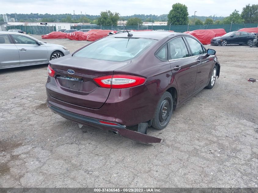 2013 FORD FUSION SE - 3FA6P0H77DR137312