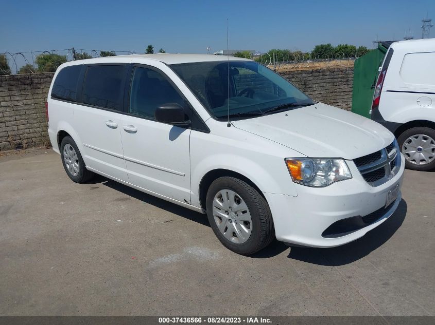 2016 DODGE GRAND CARAVAN SE - 2C4RDGBG1GR130335