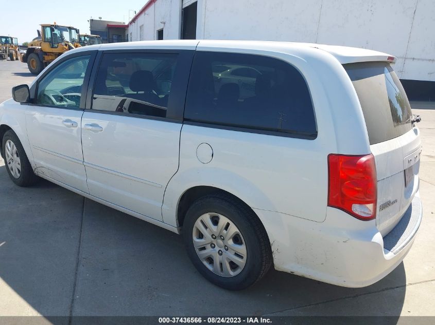 2016 DODGE GRAND CARAVAN SE - 2C4RDGBG1GR130335
