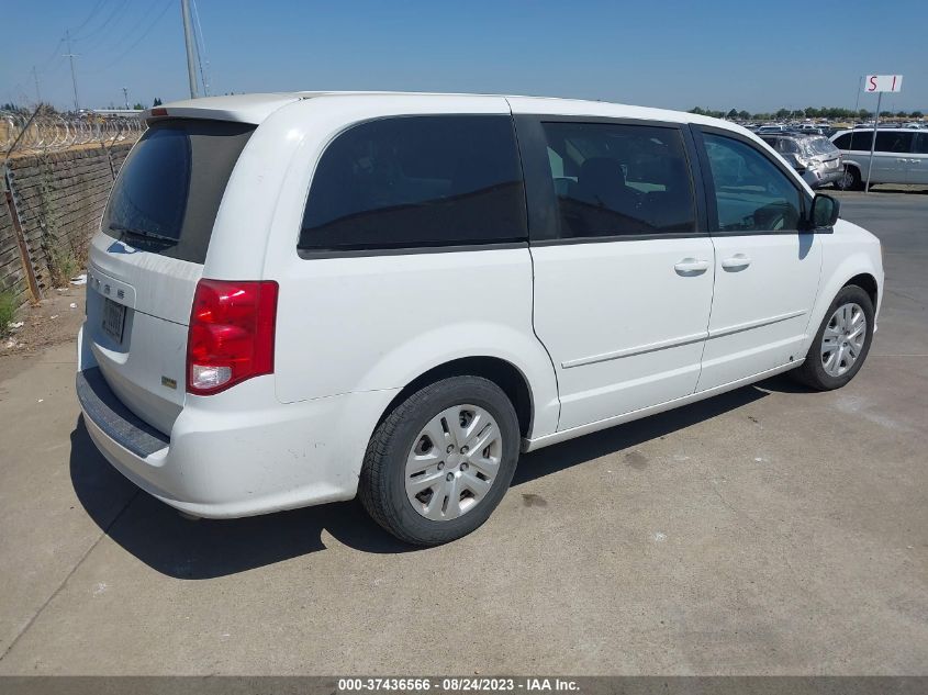2016 DODGE GRAND CARAVAN SE - 2C4RDGBG1GR130335