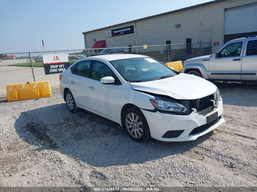 2016 NISSAN SENTRA S - 3N1AB7AP4GY327166