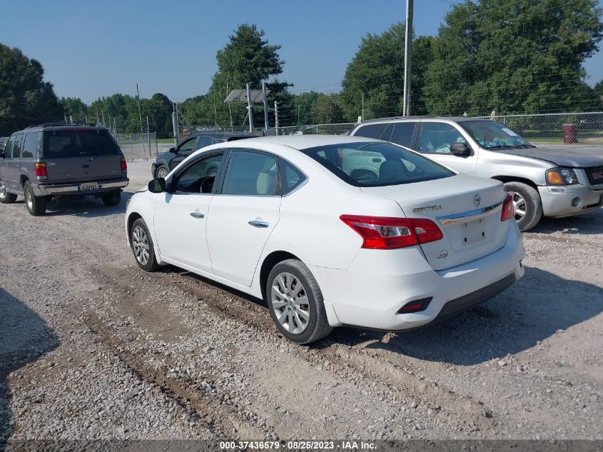 2016 NISSAN SENTRA S - 3N1AB7AP4GY327166