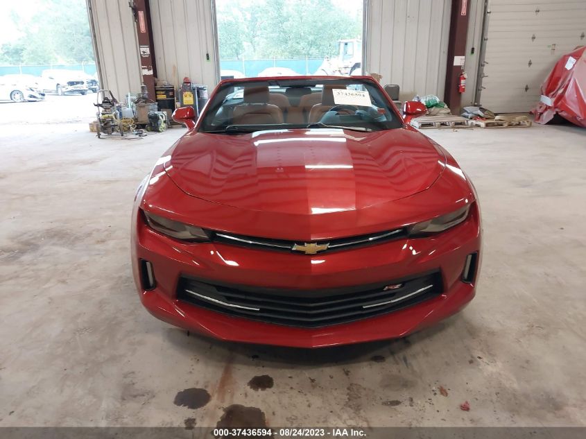 2016 CHEVROLET CAMARO 2LT - 1G1FD3DS2G0183657