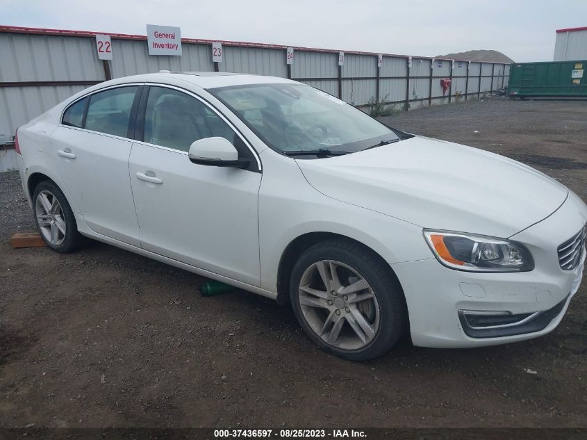2015 VOLVO S60 T5 PREMIER - YV1612TB8F1307932
