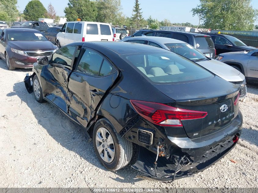 2020 HYUNDAI ELANTRA SE - KMHD74LF3LU105354