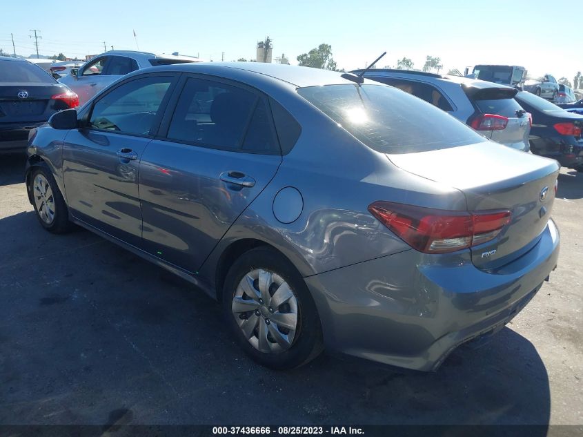 2020 KIA RIO S - 3KPA24AD5LE337850