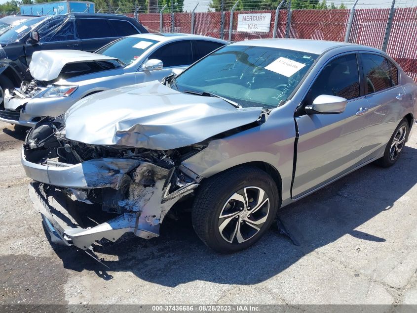 2017 HONDA ACCORD SEDAN LX - 1HGCR2F36HA146944