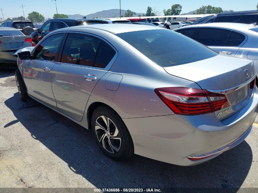 2017 HONDA ACCORD SEDAN LX - 1HGCR2F36HA146944