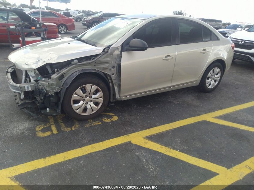 2013 CHEVROLET CRUZE LS - 1G1PA5SH9D7253349