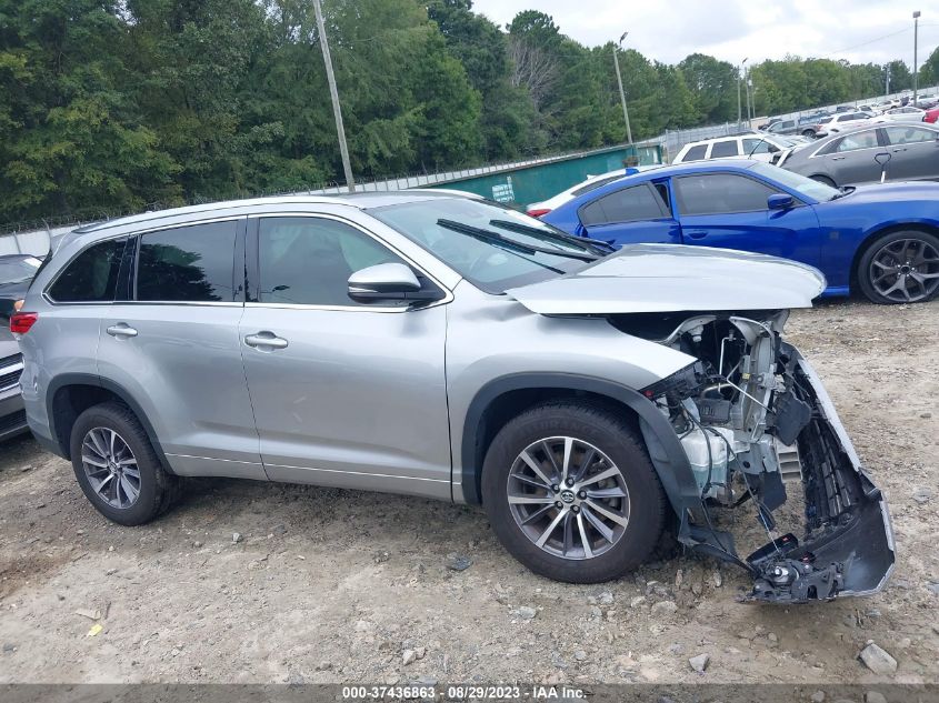 2017 TOYOTA HIGHLANDER XLE/SE - 5TDKZRFHXHS510932