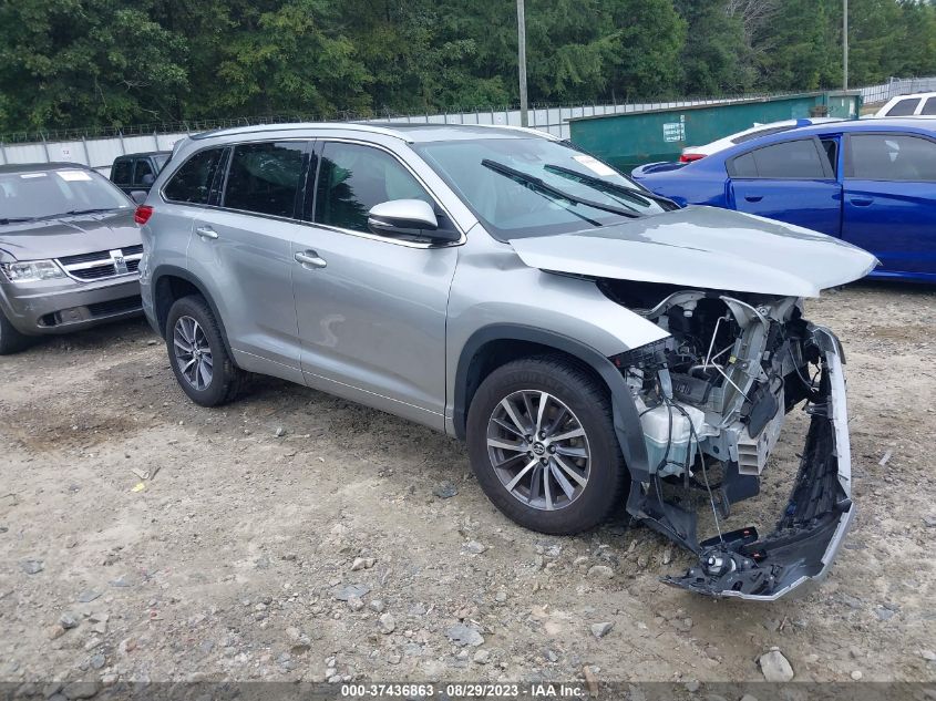 2017 TOYOTA HIGHLANDER XLE/SE - 5TDKZRFHXHS510932