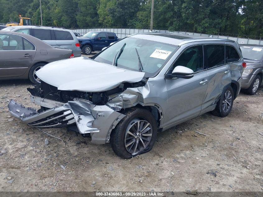 2017 TOYOTA HIGHLANDER XLE/SE - 5TDKZRFHXHS510932