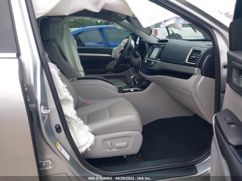2017 TOYOTA HIGHLANDER XLE/SE - 5TDKZRFHXHS510932