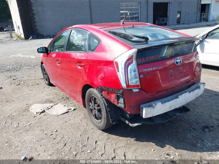 2013 TOYOTA PRIUS ONE/TWO/THREE/FOUR/FIVE - JTDKN3DU9D1689996