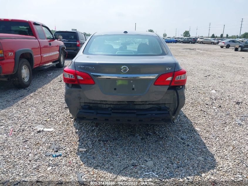 2019 NISSAN SENTRA SV - 3N1AB7APXKL624254