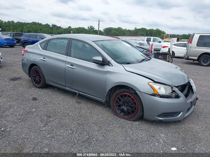 2014 NISSAN SENTRA S - 3N1AB7AP5EL685385