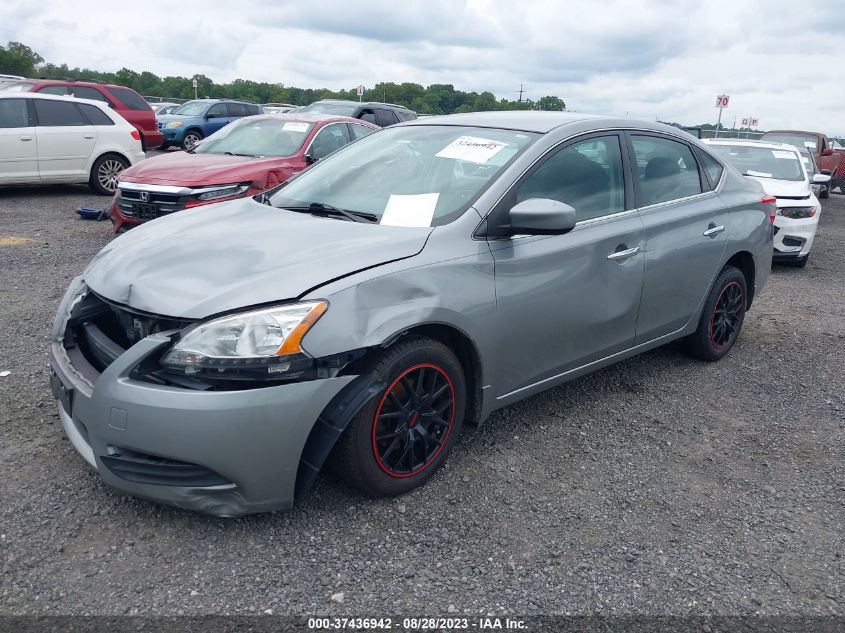 2014 NISSAN SENTRA S - 3N1AB7AP5EL685385
