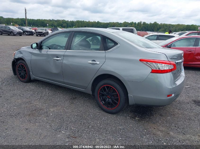 2014 NISSAN SENTRA S - 3N1AB7AP5EL685385