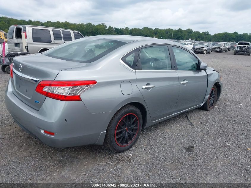 2014 NISSAN SENTRA S - 3N1AB7AP5EL685385